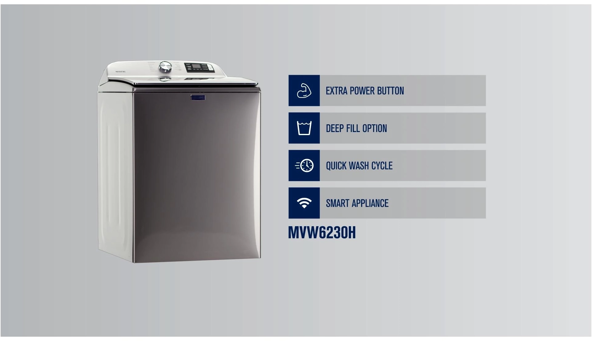 Maytag MVW6230HC Metallic Slate