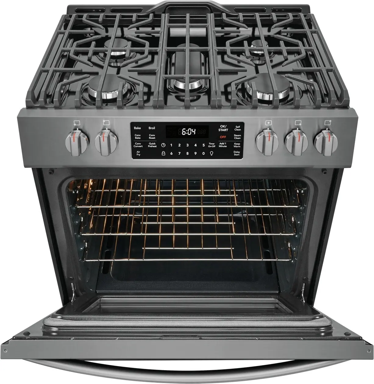 Frigidaire FGGH3047VD Black Stainless Steel
