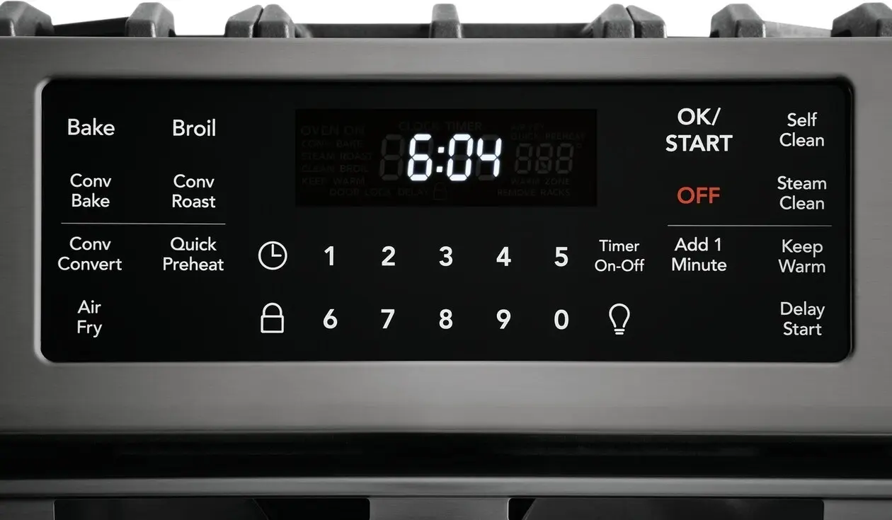Frigidaire FGGH3047VD Black Stainless Steel