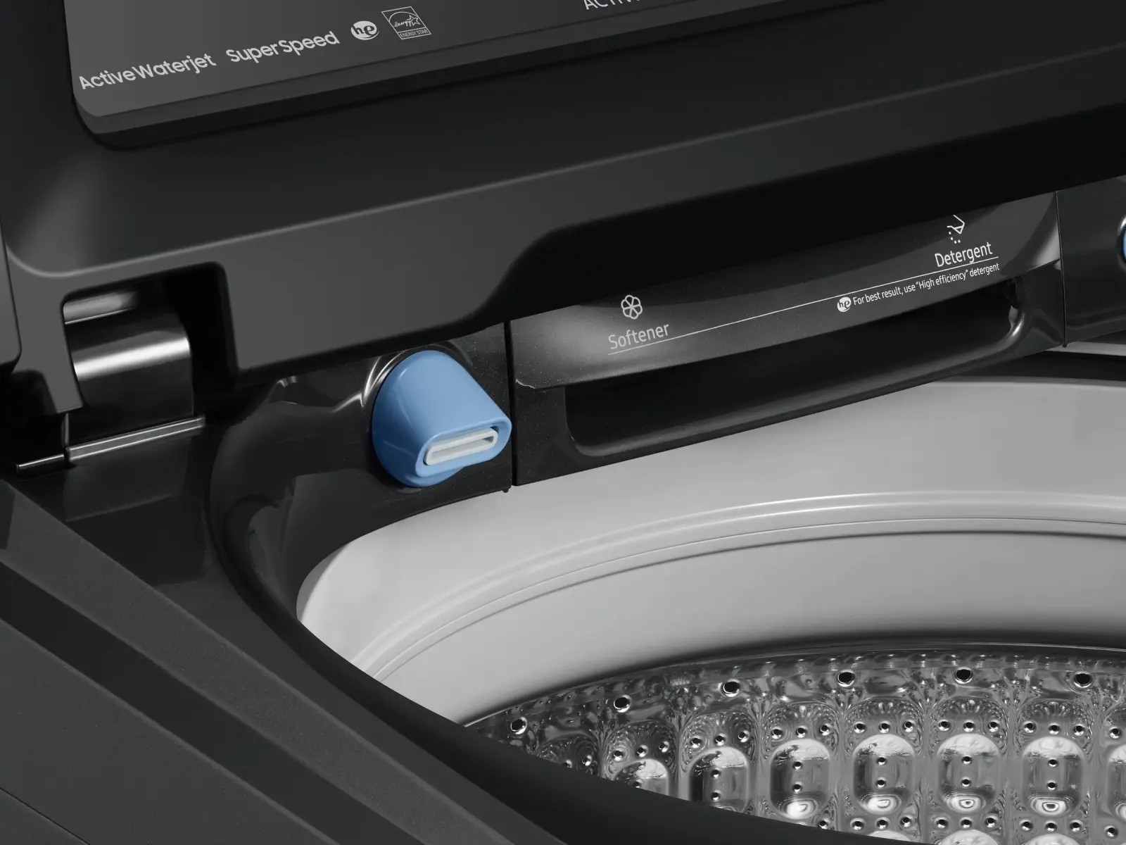 Samsung WA50R5400AV Fingerprint Resistant Black Stainless Steel