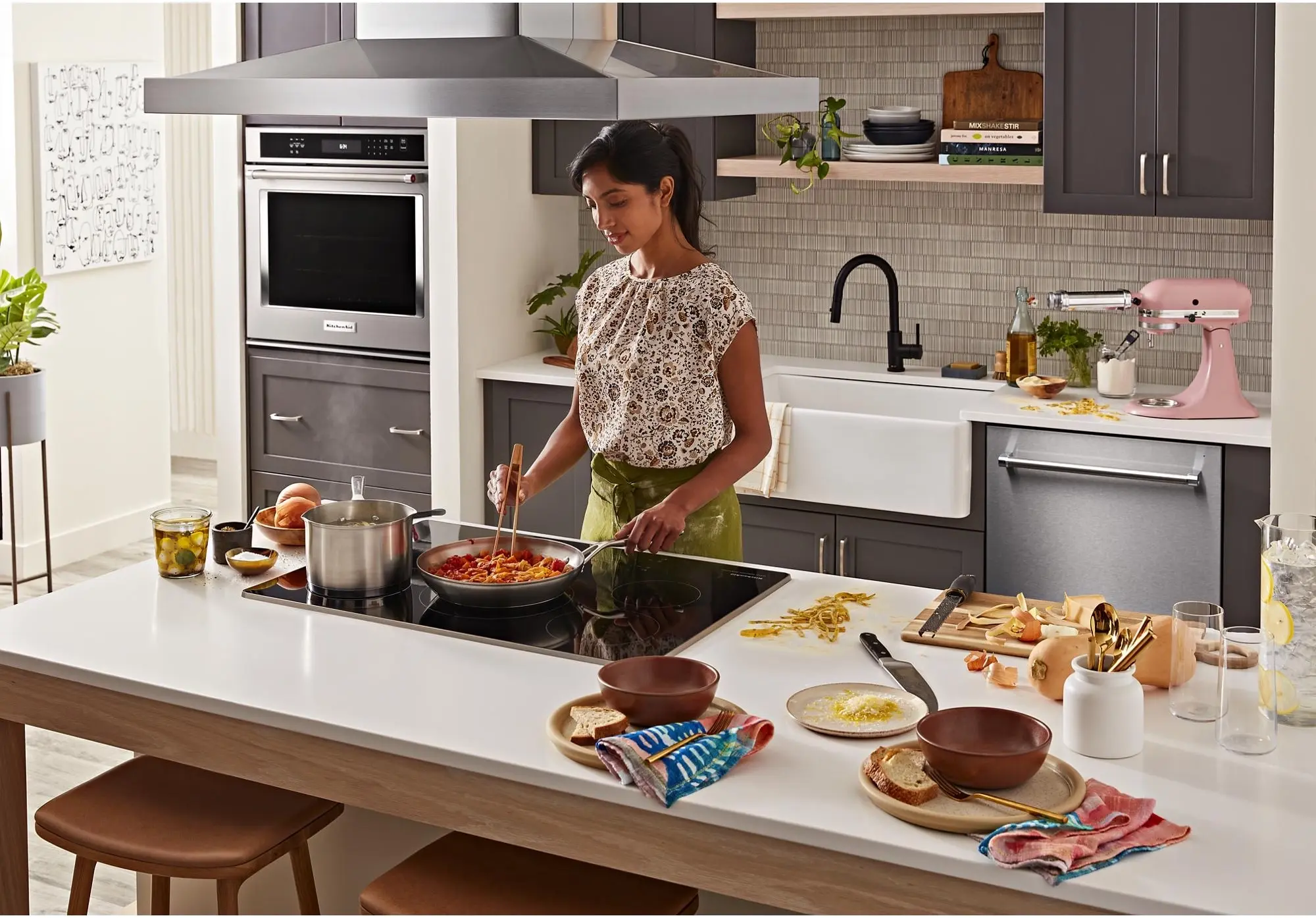 KitchenAid KVIB606DSS Island Chimney Range Hood Stainless Steel