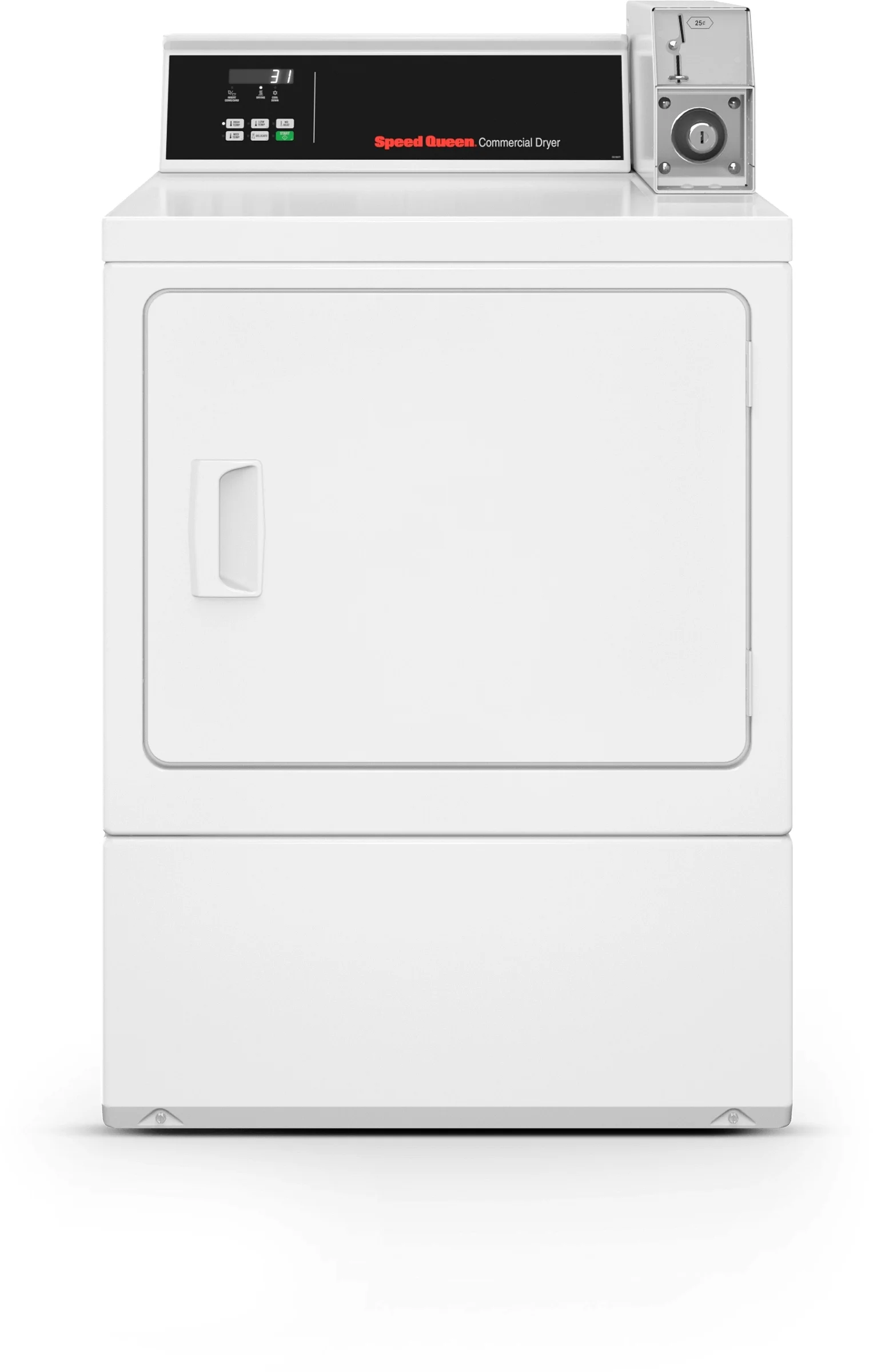 Speed Queen DV6000WG 27 Inch Commercial Gas Dryer White