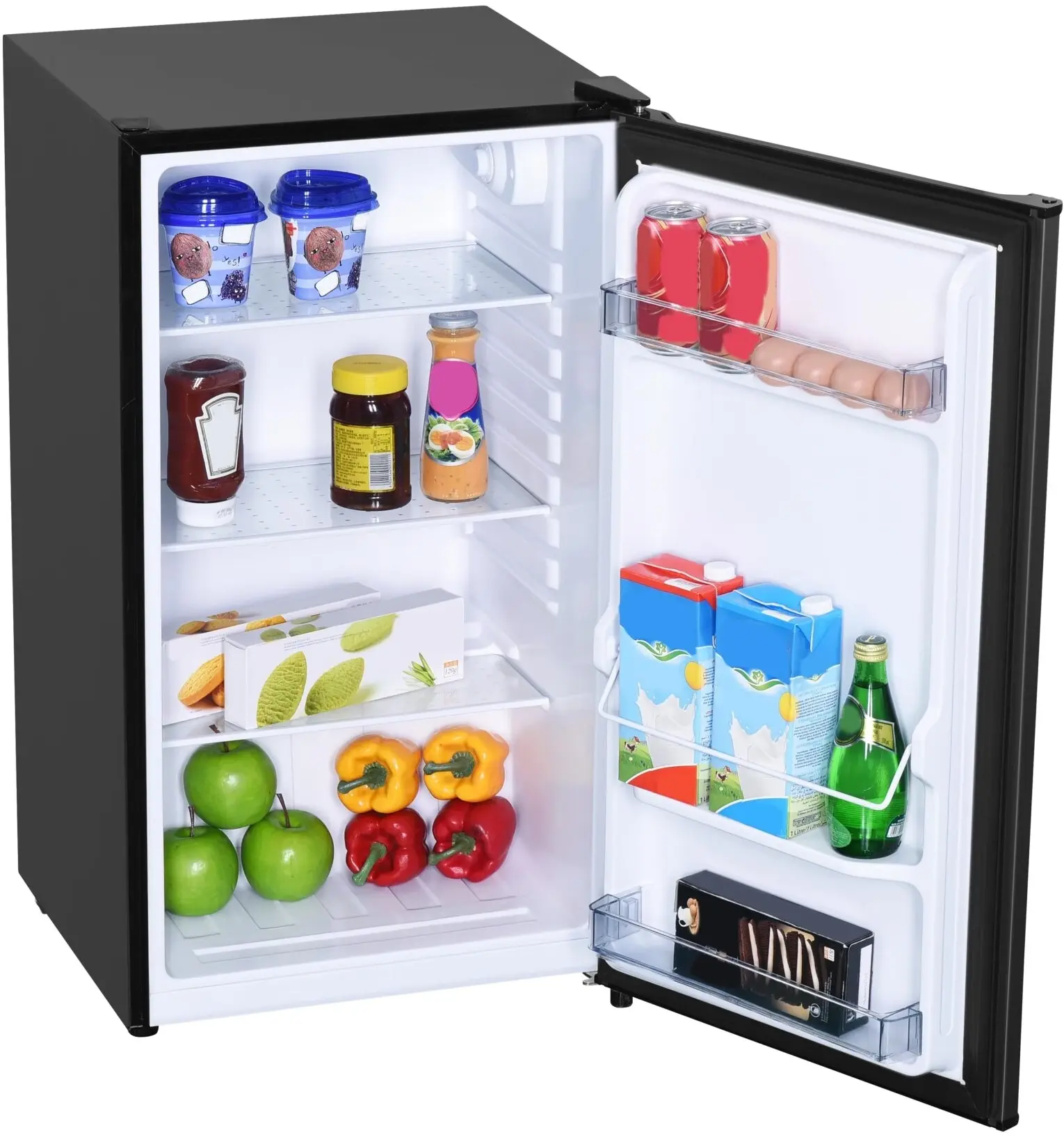 Danby DAR032B1SLM Black Stainless Look
