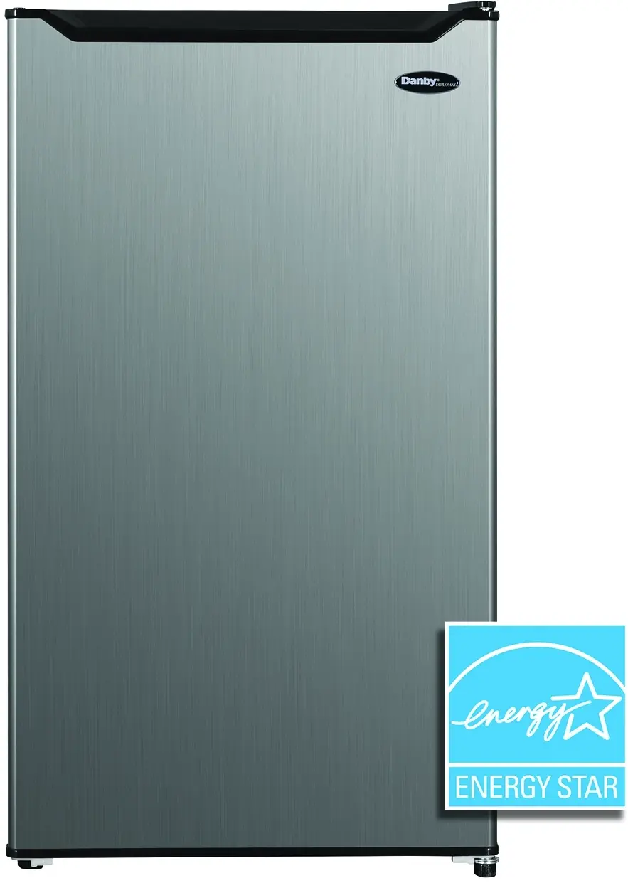 Danby DAR032B1SLM Black Stainless Look