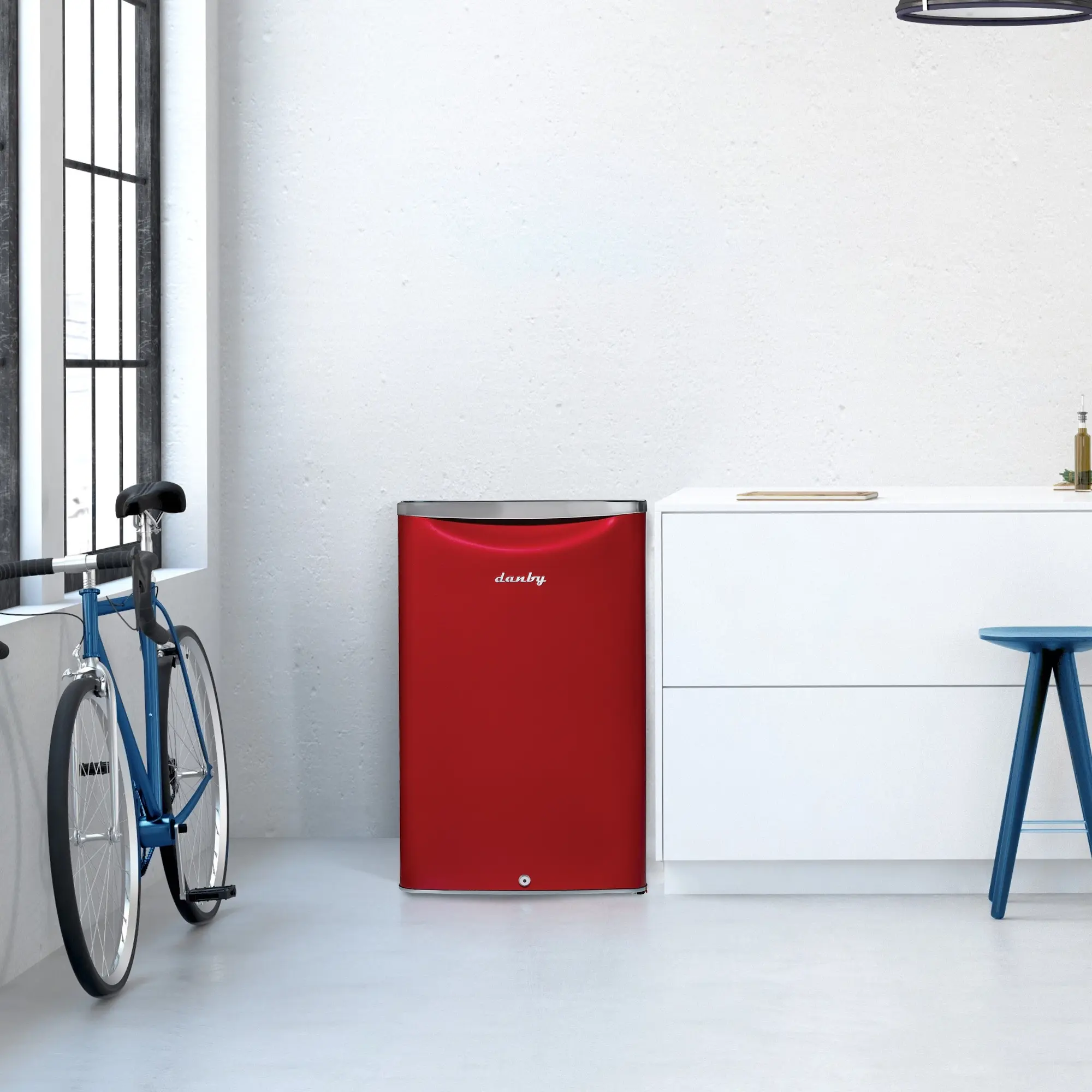 Danby DAR044A6LDB Scarlett Red Metallic