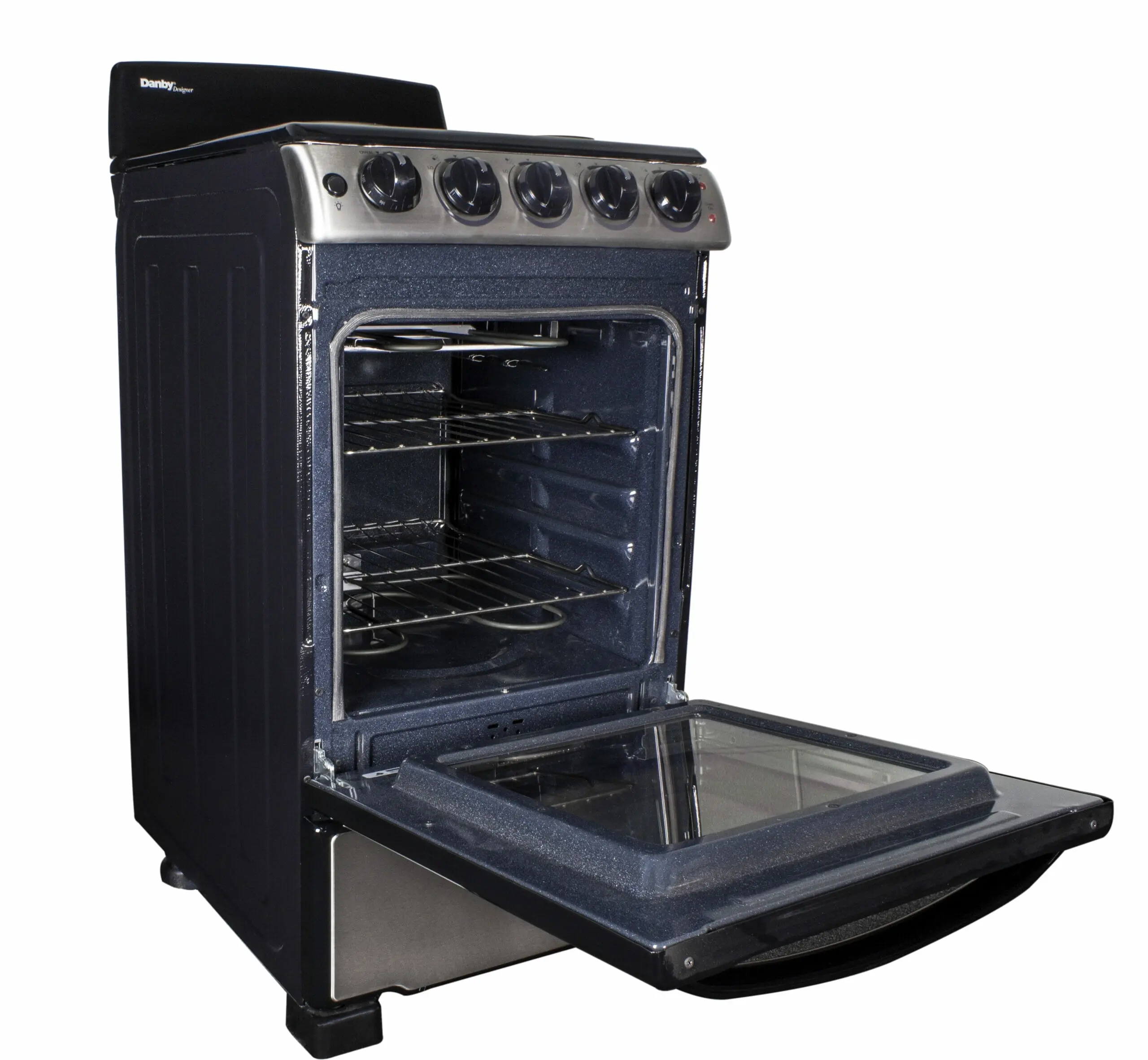 Danby DER202BSS Black Stainless Steel