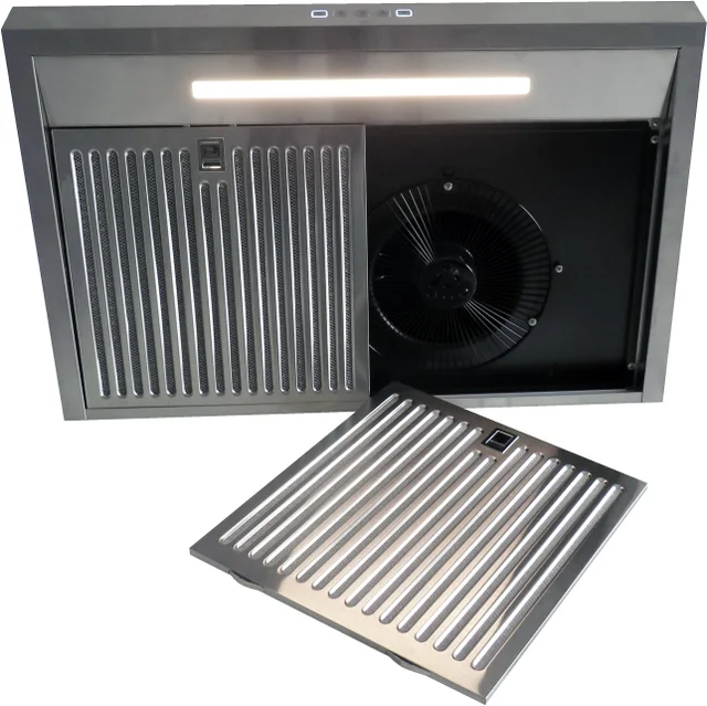 XO Ventilation XOE230S 30 Inch Under Cabinet Compact Range Hood: Stainles...