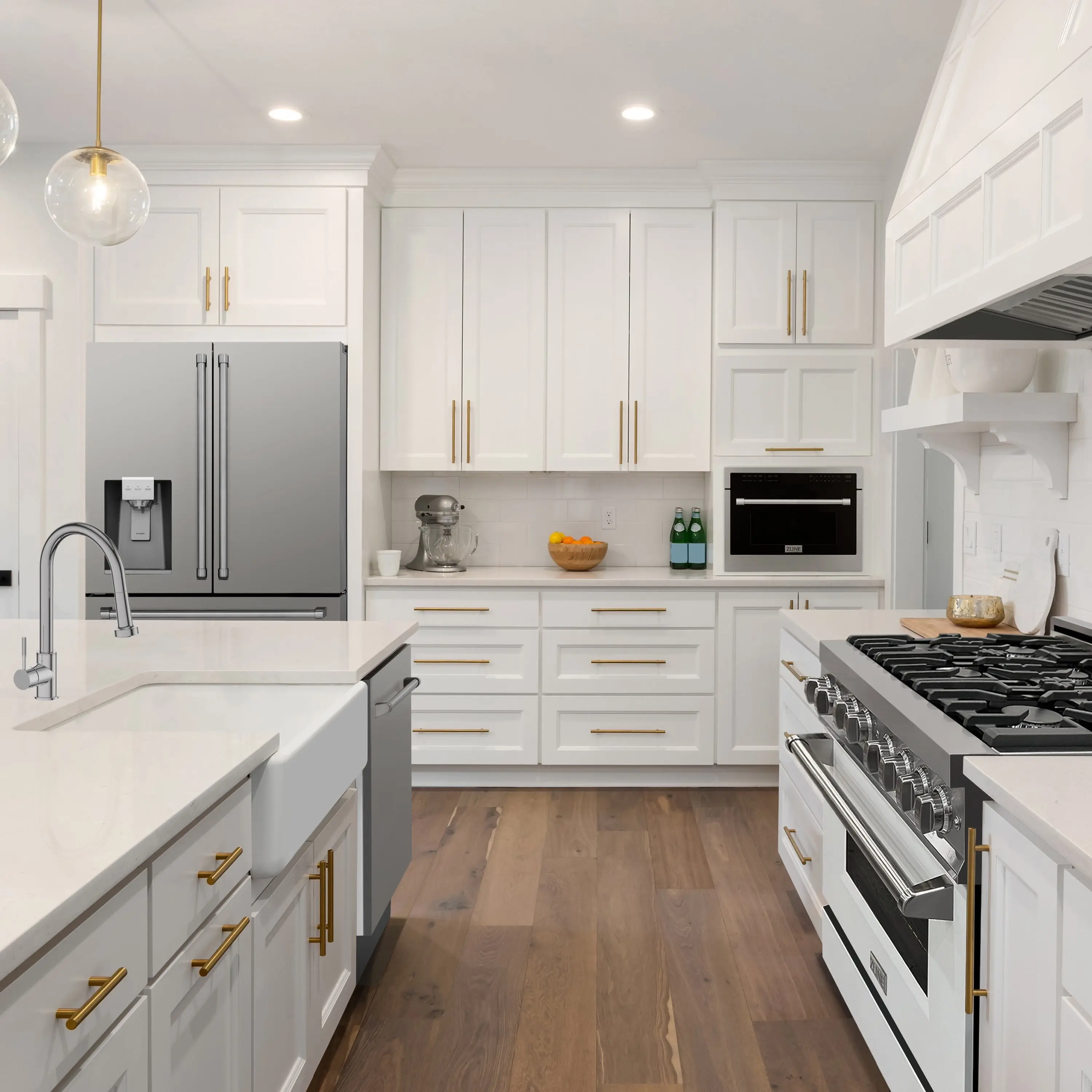 Zline RFMW36BS Black Stainless Steel