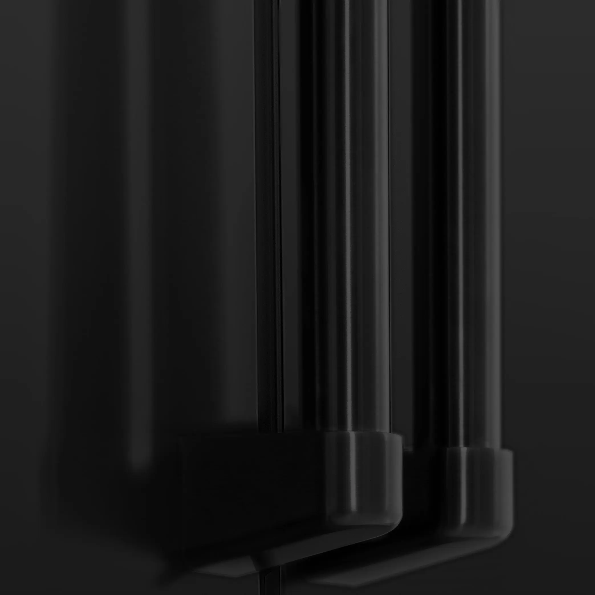 Zline RFMW36BS Black Stainless Steel