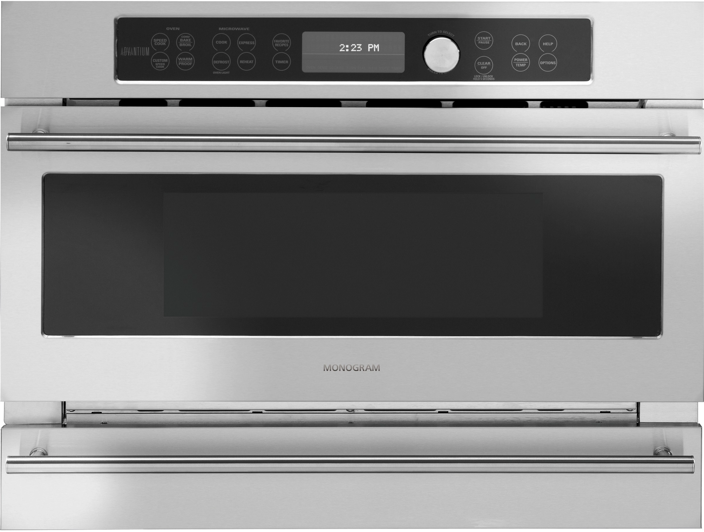 Monogram ZX2201NSS Advantium Wall Oven Storage Drawer: Advantium