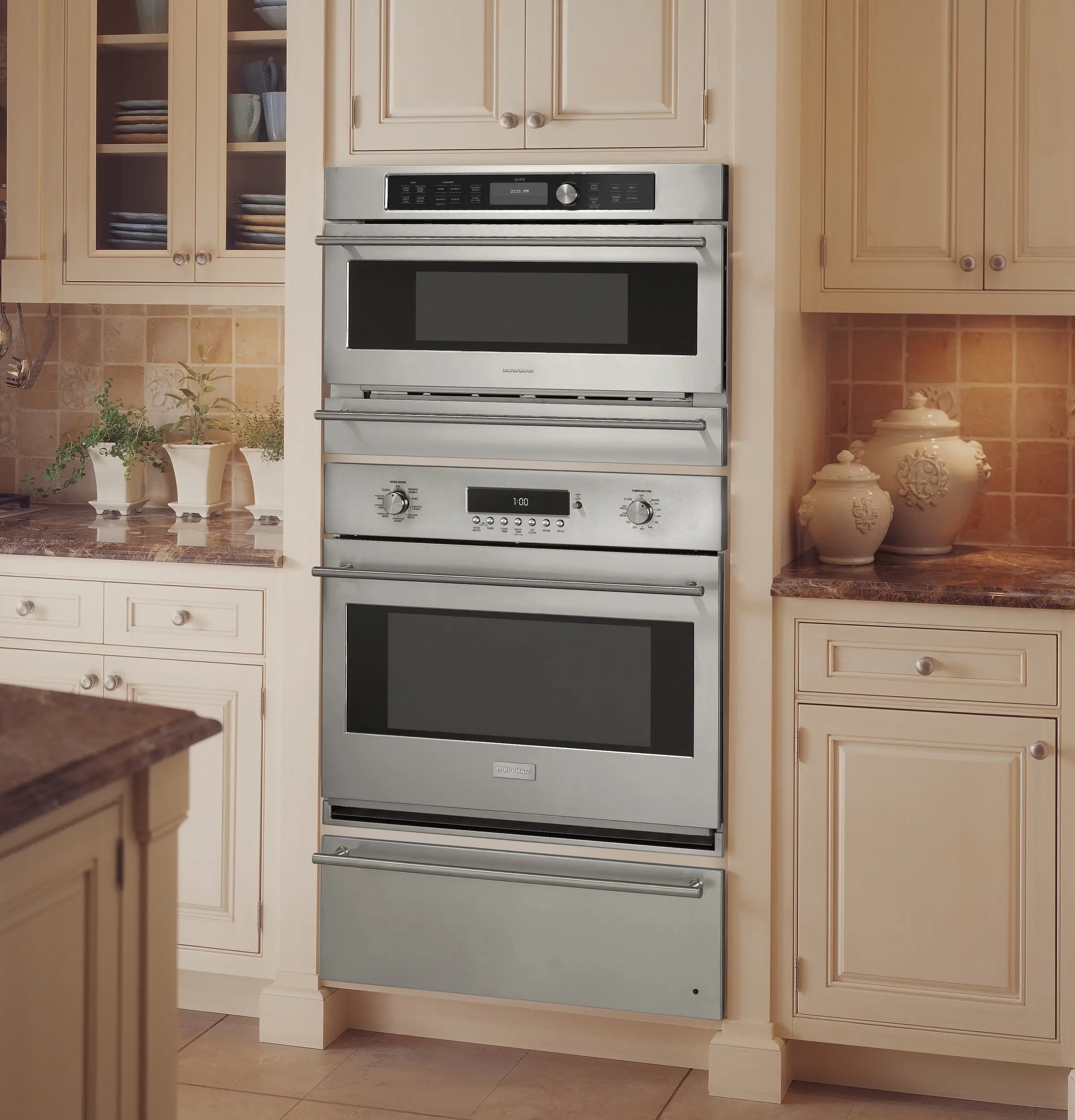 Monogram ZX2201NSS Advantium Wall Oven Storage Drawer