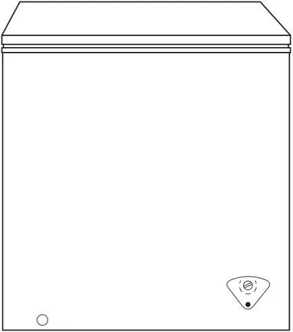 GE FCM5SKWW 5.0 Cu. Ft., 29 Inch