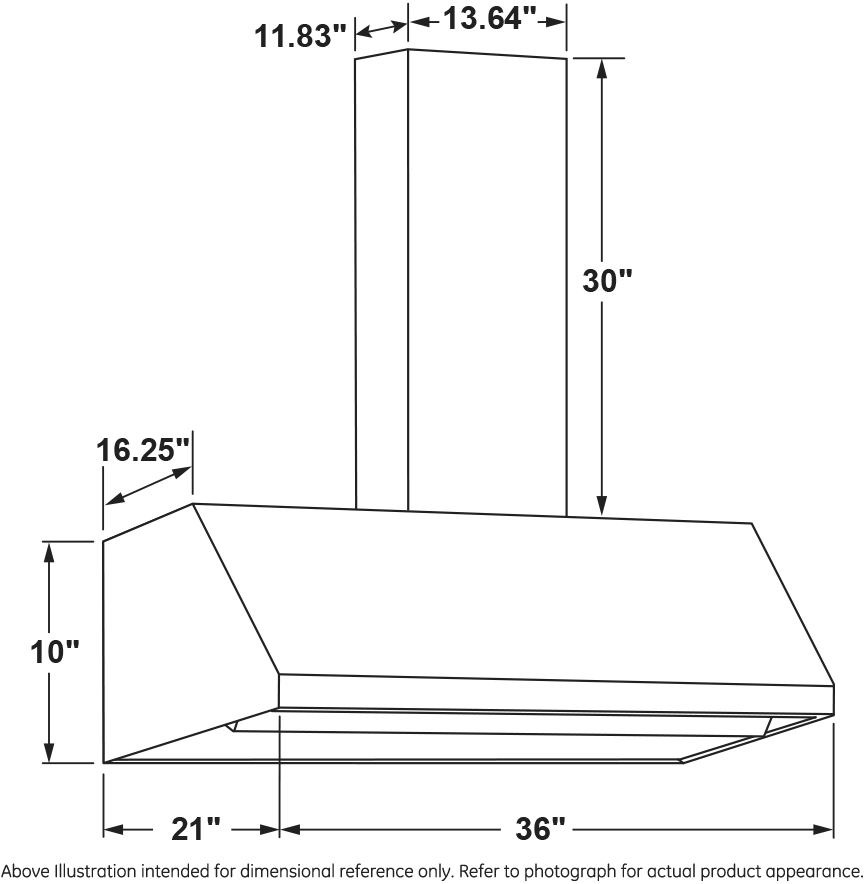 GE UVW8364SPSS 36 Inch, Stainless Steel