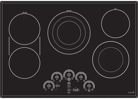 Cafe CEP90301NBB Matte Black Trim