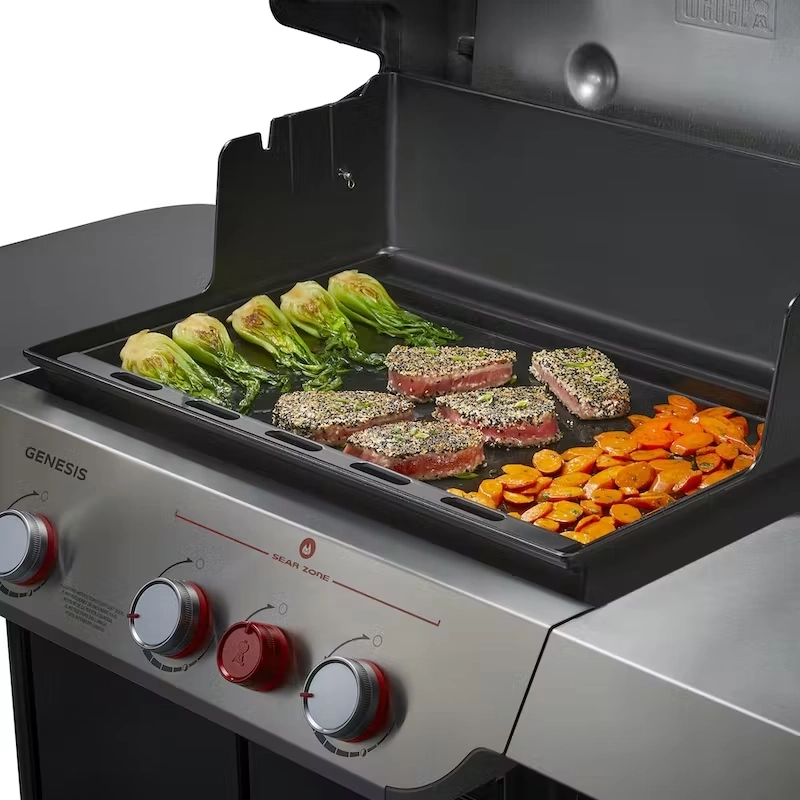 Weber 6788 Carbon Steel Full Size Griddle For Genesis 300