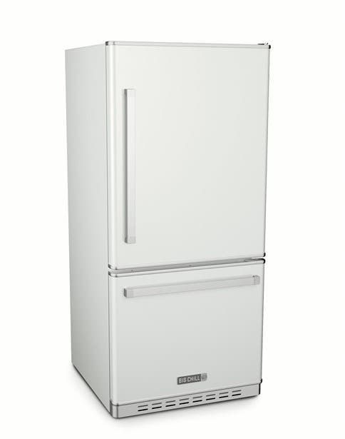 Big Chill BC19BFPLCWI2 Classic White, Left Handle