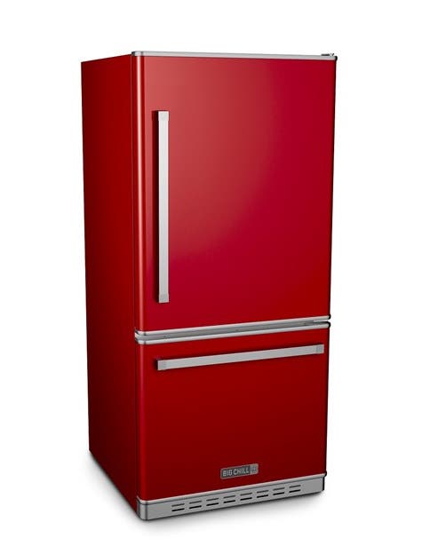 Big Chill BC19BFPLCRI2 Cherry Red, Left Handle