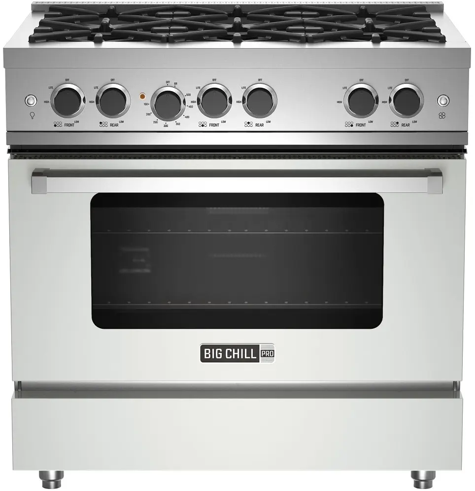 Big Chill BCPRO36CWLP Classic White, Liquid Propane