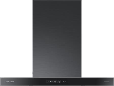 Samsung NK30CB700W33 Clean Deep Charcoal Panel, Black Stainless Steel D...