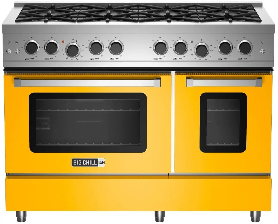 Big Chill BCPRO48EYNG English Yellow, Natural Gas