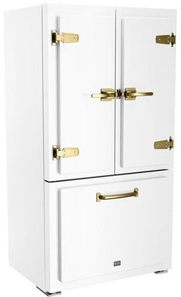 Classic White, Brushed Brass