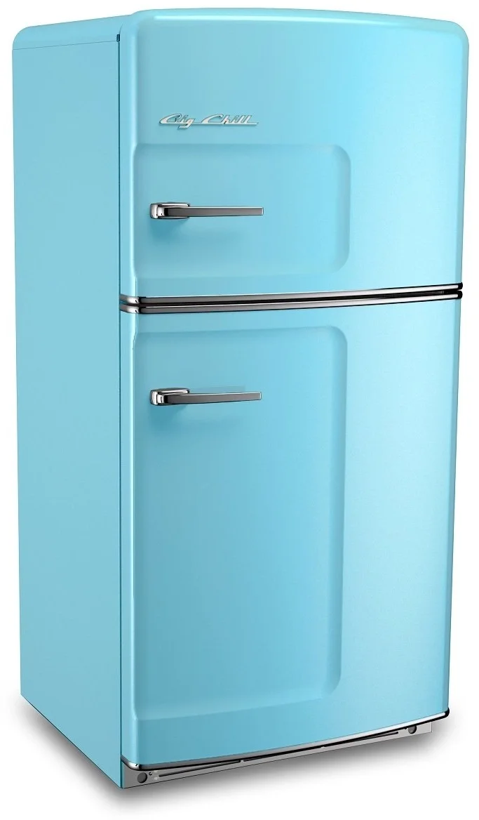 Big Chill BC21TFRLI1PL 33 Inch Freestanding Retro Refrigerator
