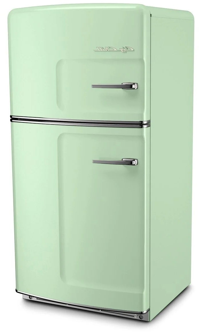 Big Chill BC21TFRRI1JG 33 Inch Freestanding Retro Refrigerator with 20.5 ...