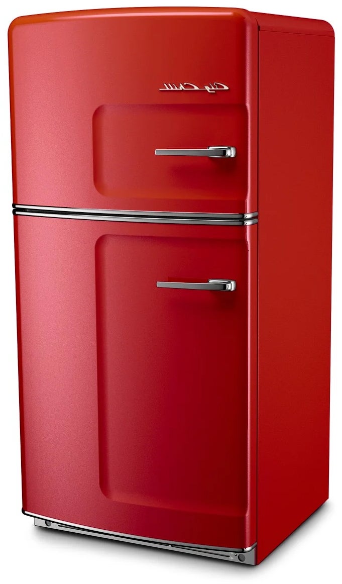 Big Chill BC21TFRRI1CR 33 Inch Freestanding Retro Refrigerator with 20.5 ...