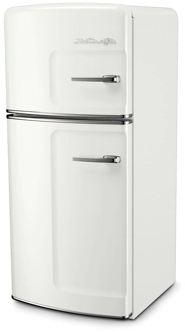 Big Chill BC14TFRRI1CW 28 Inch Retro Refrigerator With Ice Maker: Classic...