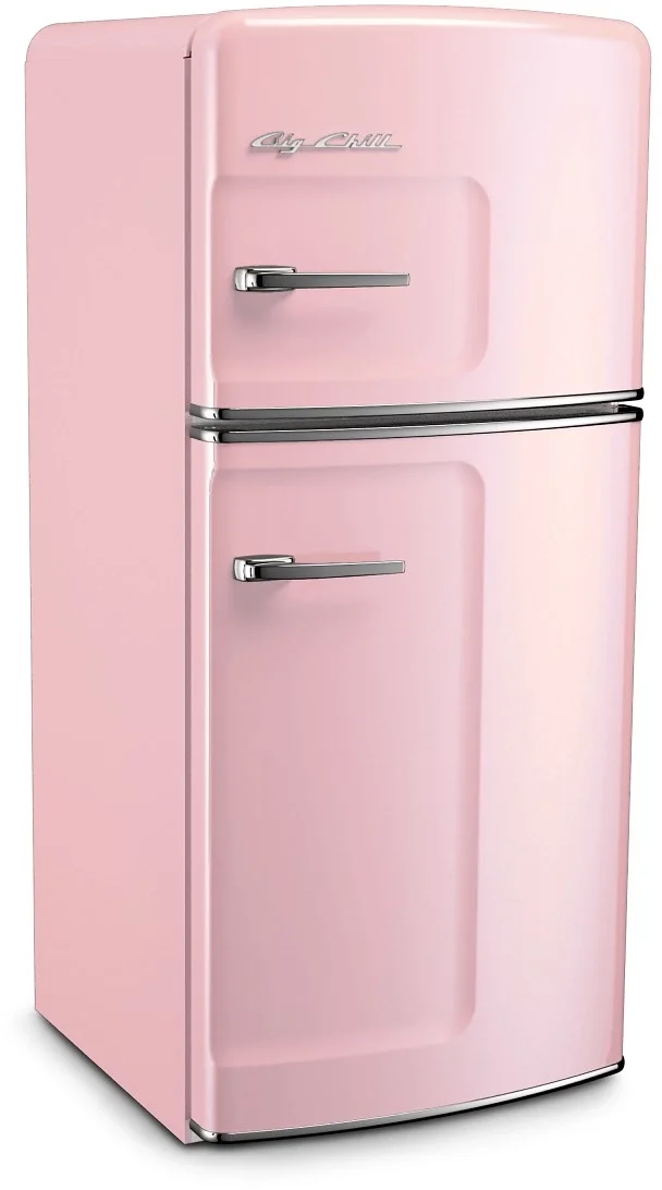 Big Chill BC14TFRLX1PL 28 Inch Retro Refrigerator Without Ice