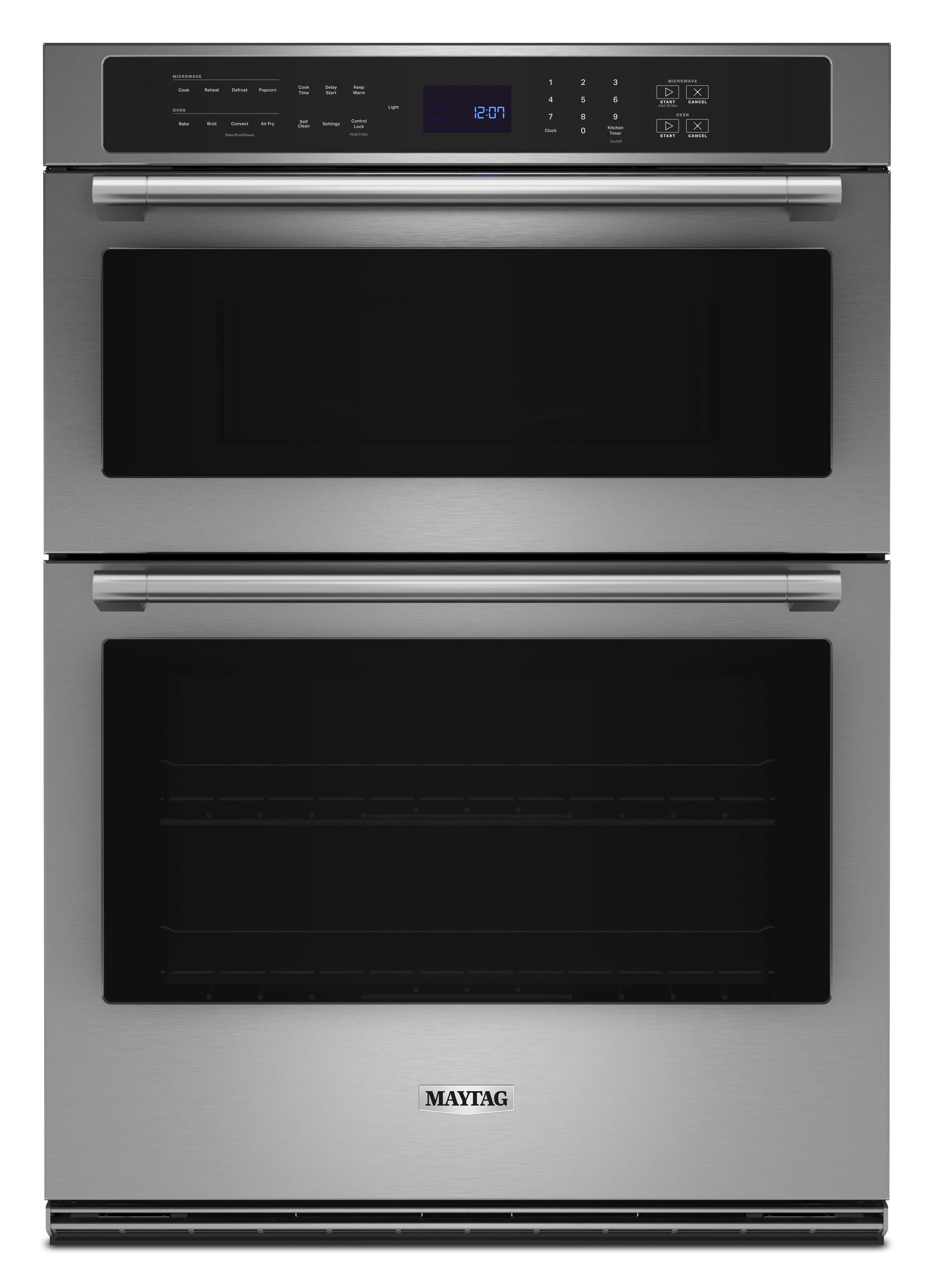 Maytag MOEC6030LZ 30 Inch Combination Wall Oven Fingerprint