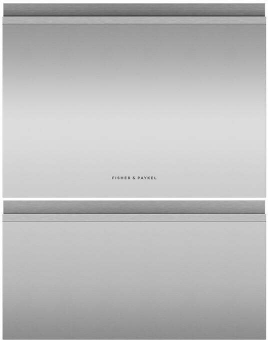 Stainless Accessory Doors for Double, Tall, Panel Ready, Recessed Handle