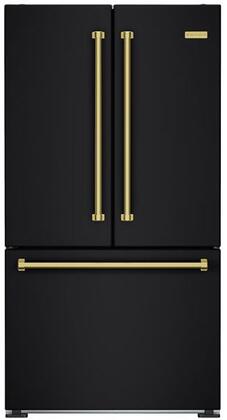 Bluestar FBFD361PBPLT 36 Inch Freestanding Refrigerator with Bottom Free...