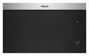 30 Inch Over-the-Range Microwave Oven with 1,000 Watts, 3-Speed 300 CFM Venting System, Steam Clean, Turntable-Free Design, and LED Cooktop Lighting