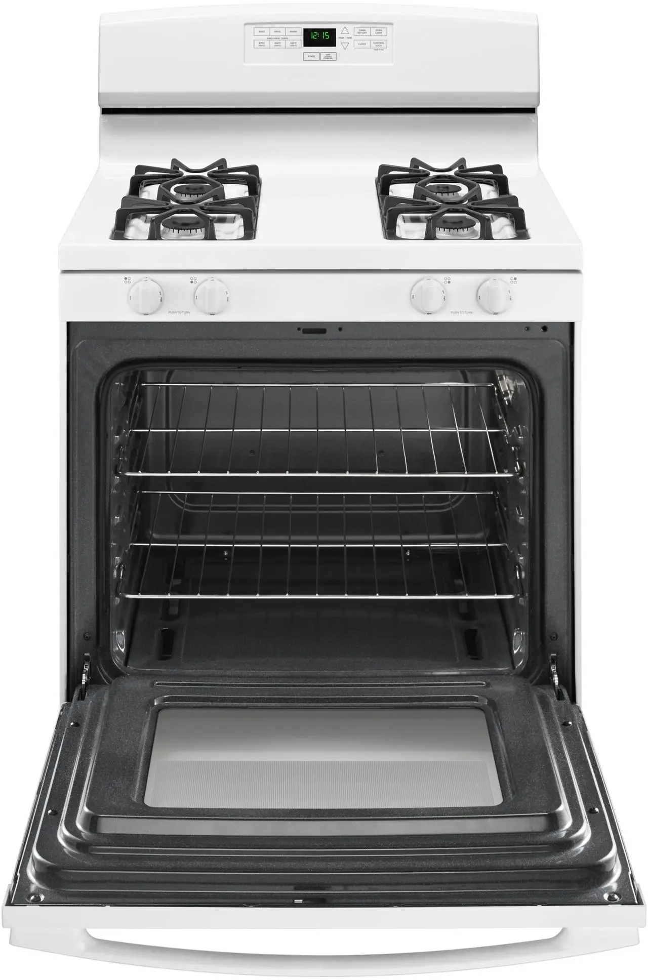 Amana AGR6303MMW 30-inch Gas Range White | Plesser's Appliances