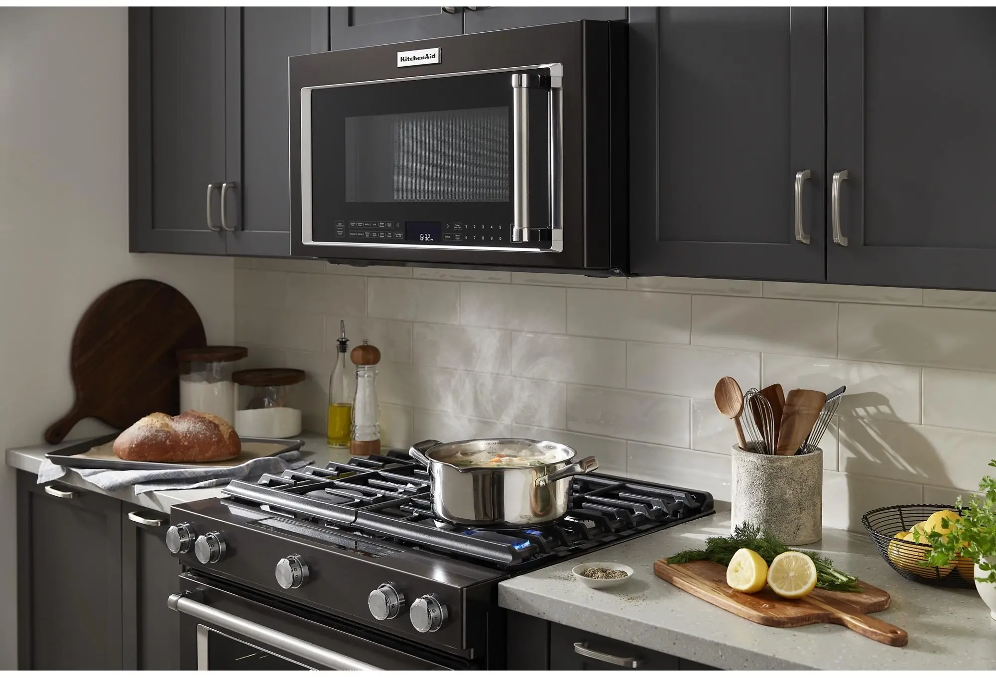 KitchenAid KMHC319LBS Black Stainless Steel with PrintShield Finish