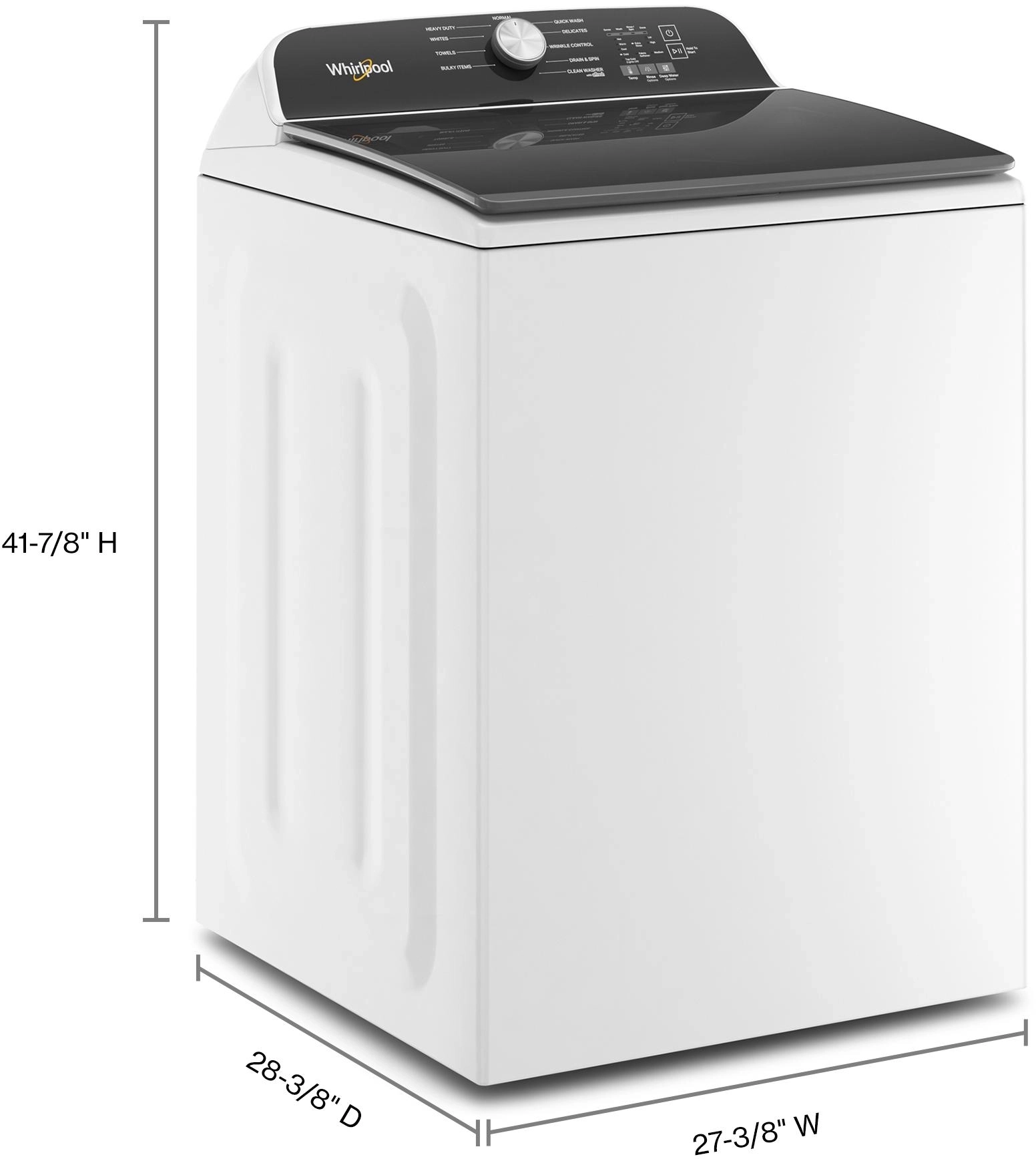 Whirlpool WTW500CMW White