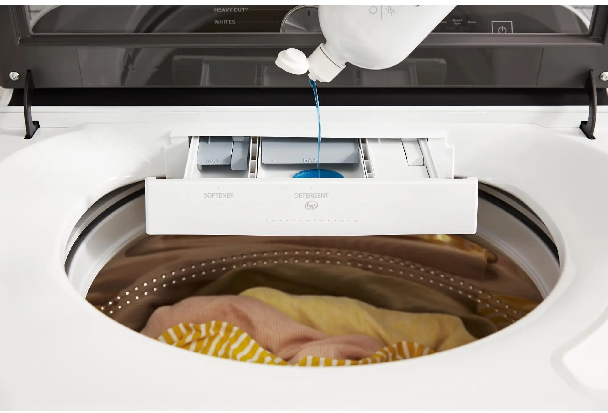 Whirlpool WTW500CMW 5.3 Cu. Ft. Large Capacity Top Load Washer