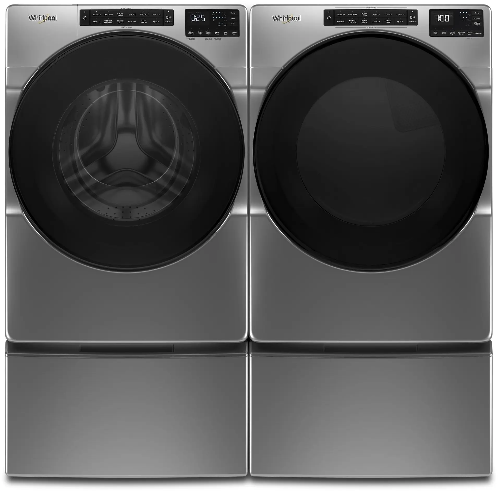 Whirlpool WFW5605MC Chrome Shadow