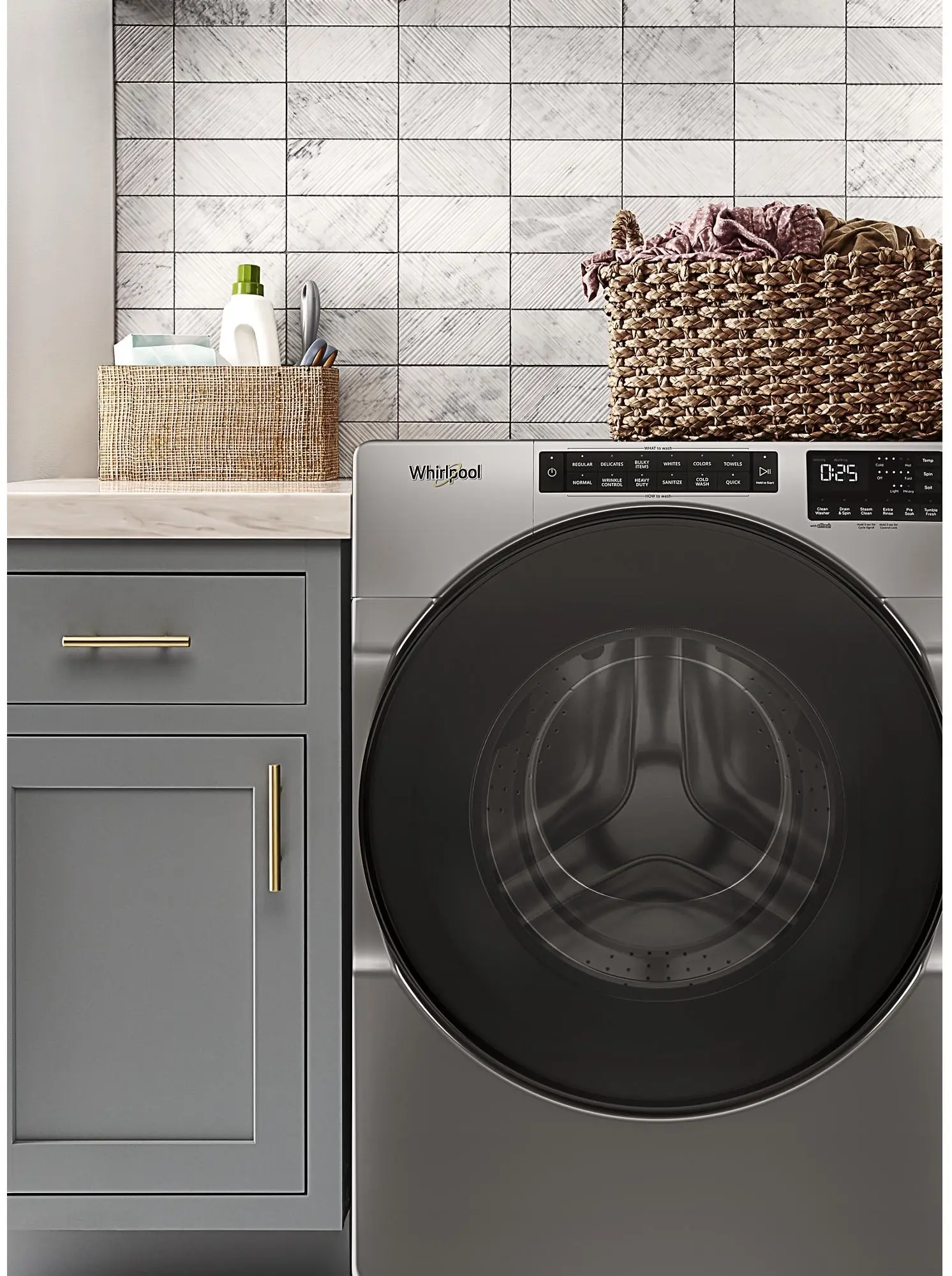Whirlpool WFW5605MC Chrome Shadow