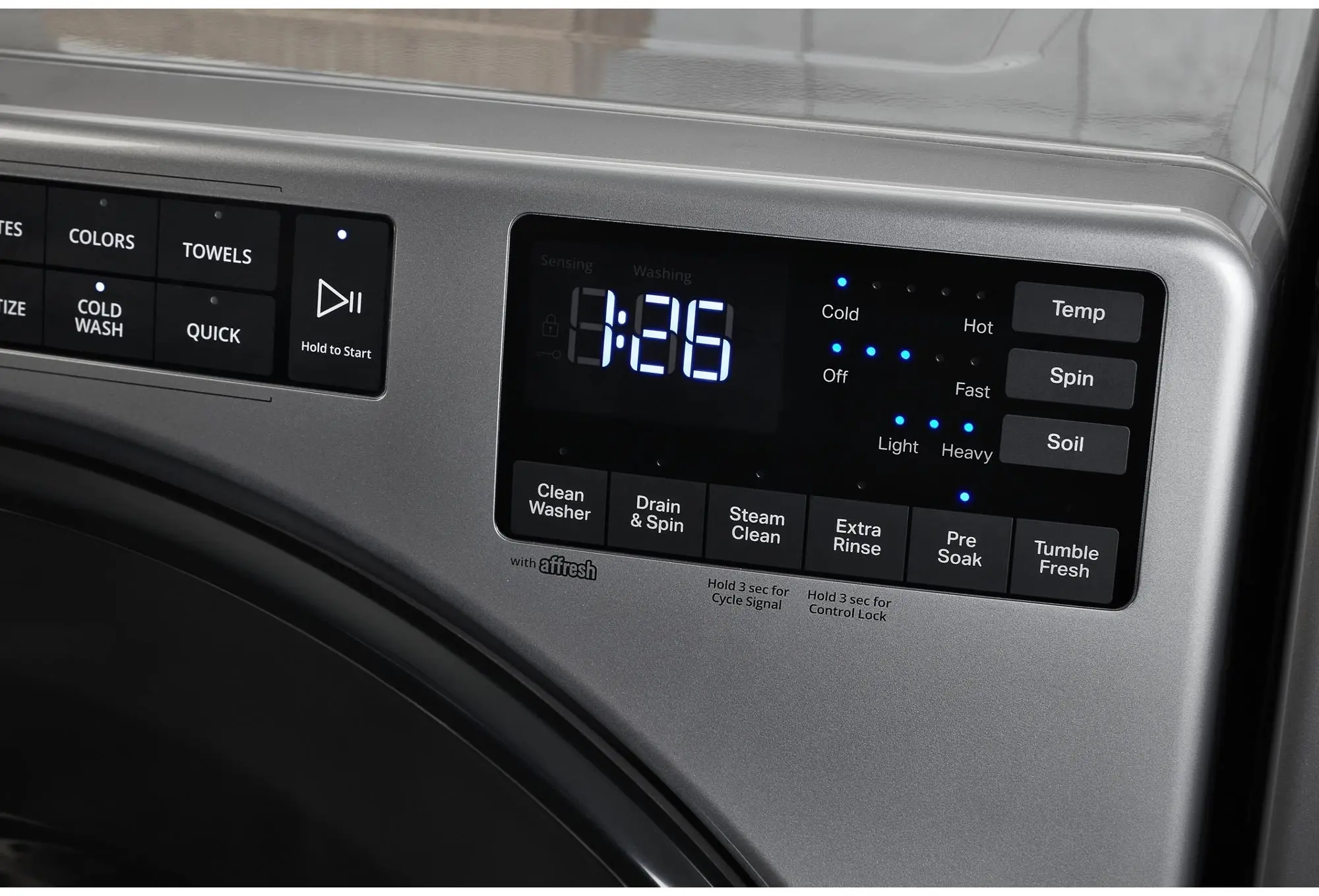 Whirlpool WFW5605MC Chrome Shadow