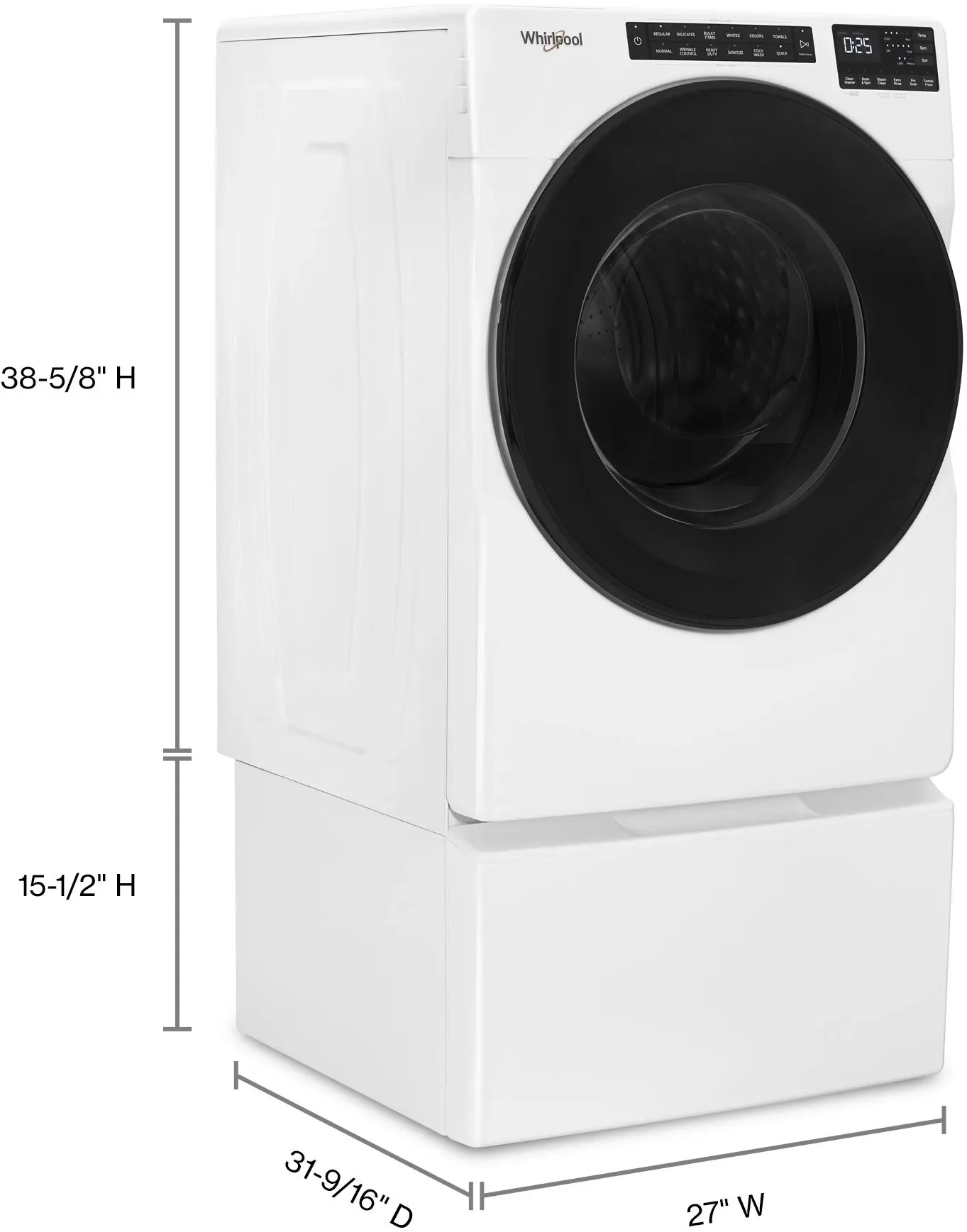 Whirlpool WFW5605MW White