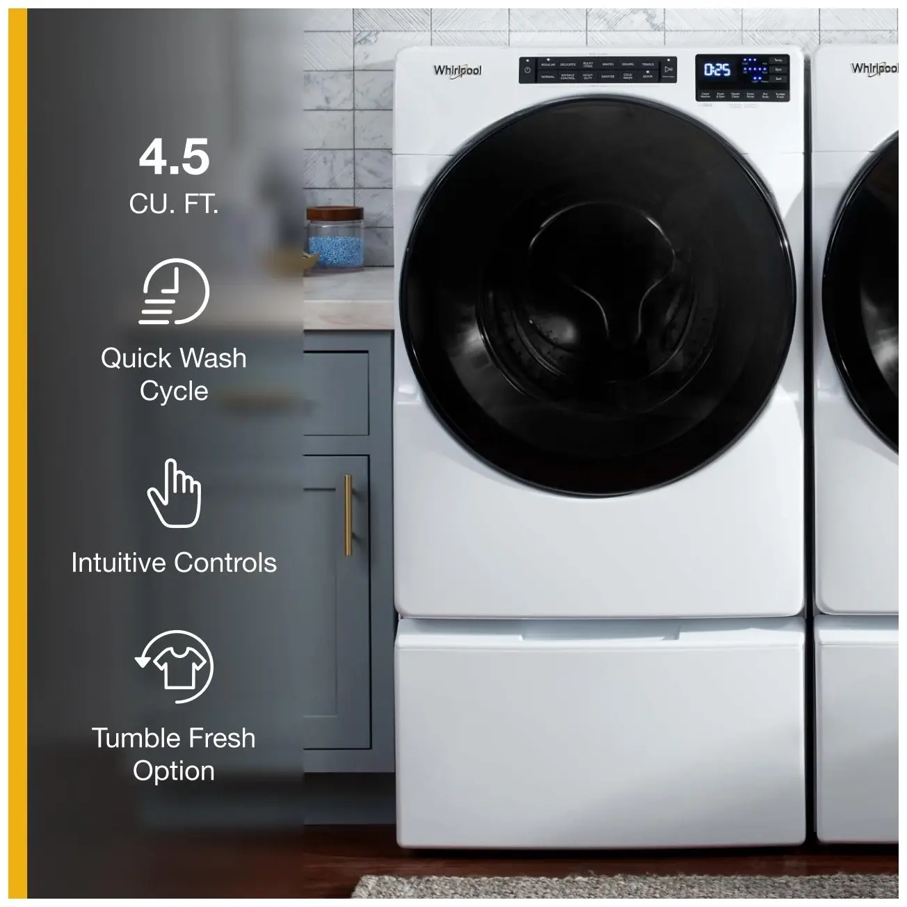 Whirlpool WFW5605MW White