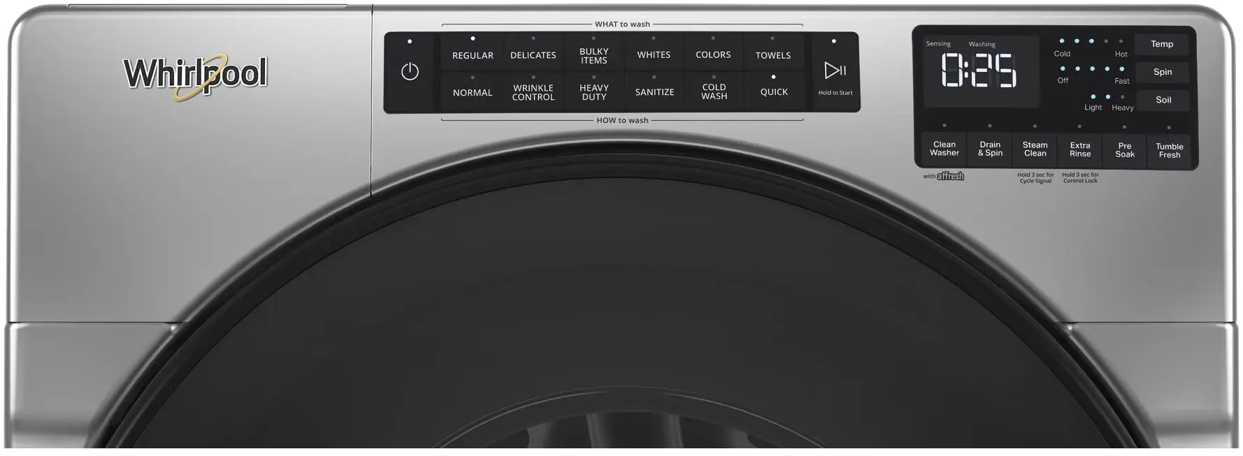 Whirlpool WFW6605MC Chrome Shadow