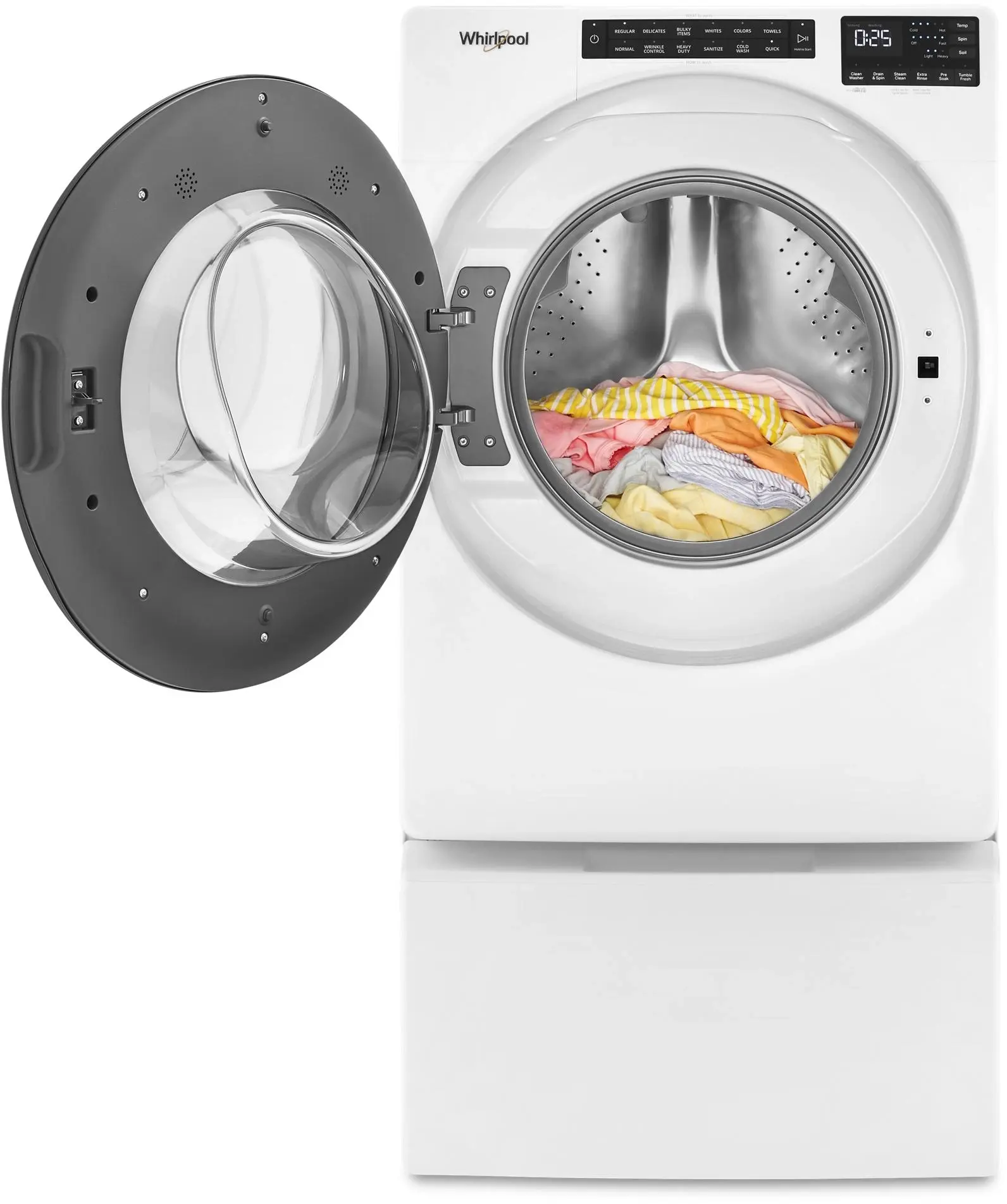 Whirlpool WFW6605MW 27 Inch Front Load Washer White | Plesser's