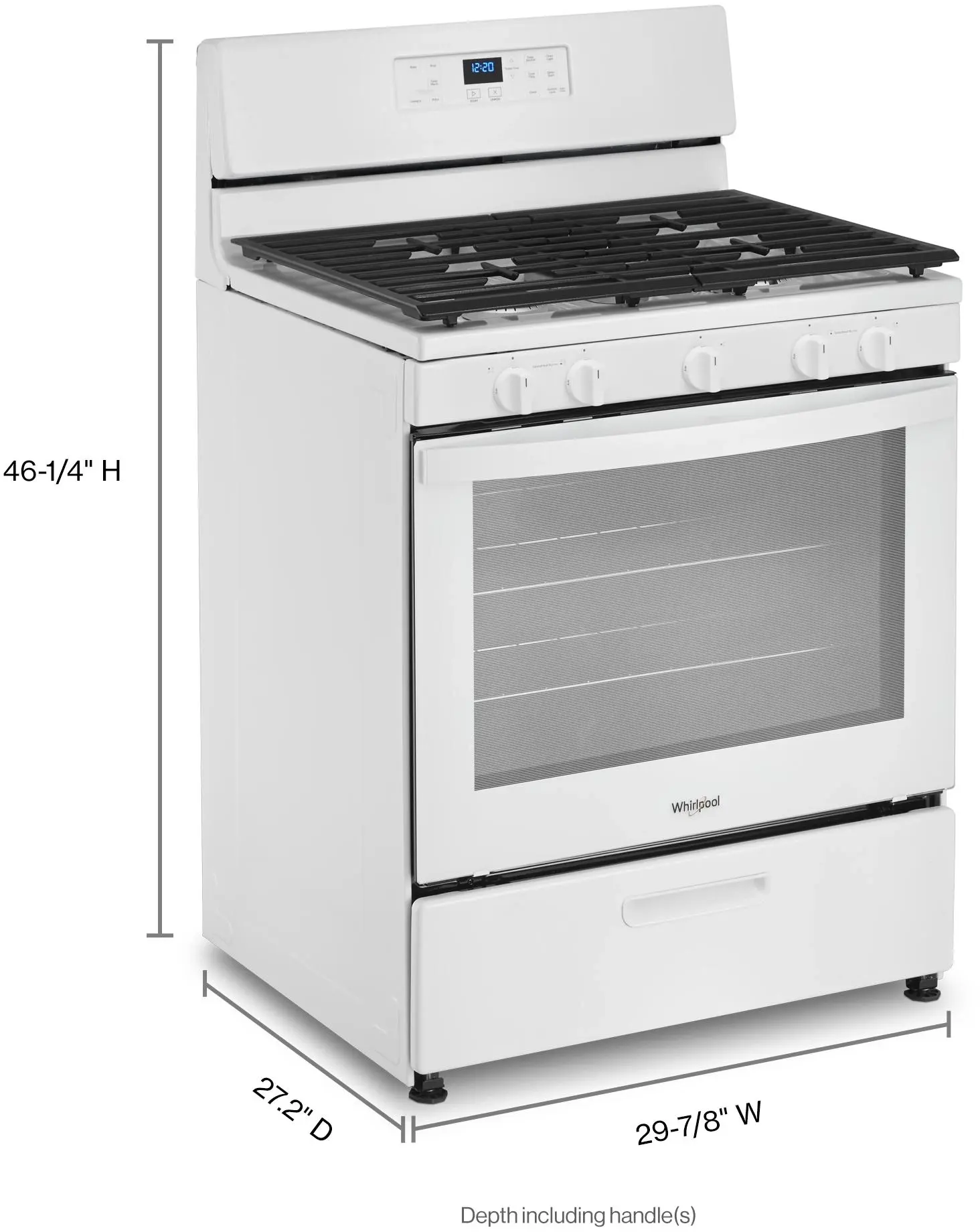 Whirlpool WFG505M0MW White