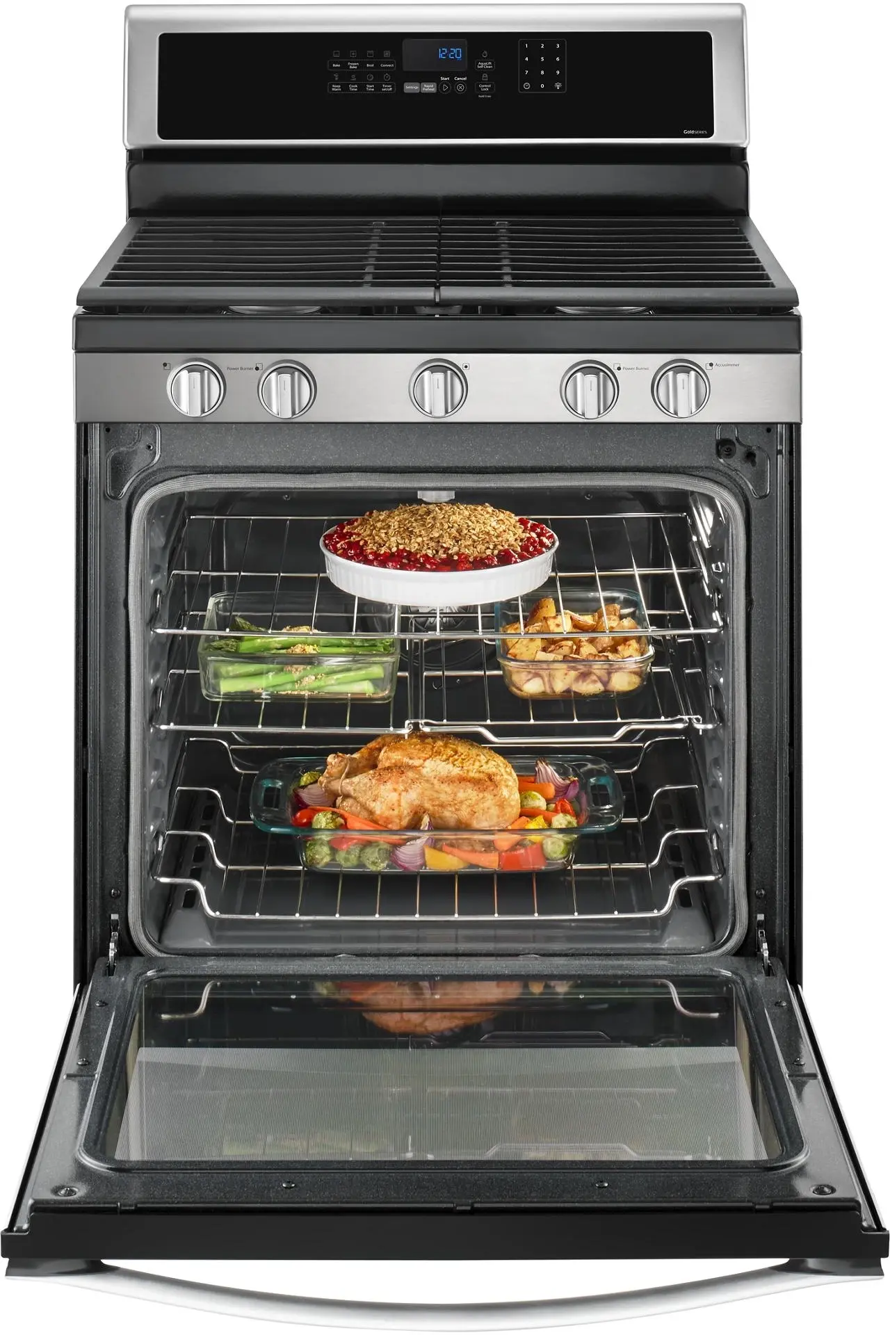 Whirlpool WFG770H0FZ Fingerprint Resistant Stainless Steel