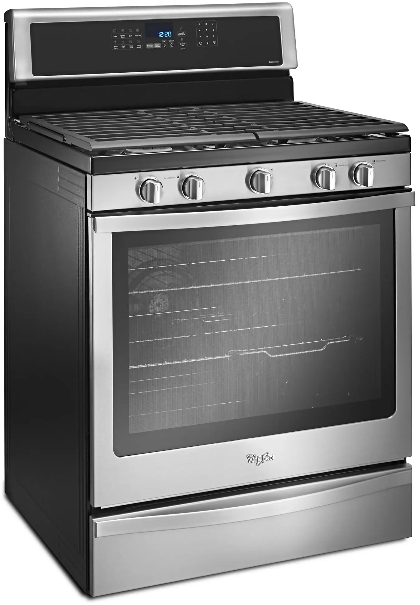 Whirlpool WFG770H0FZ Fingerprint Resistant Stainless Steel