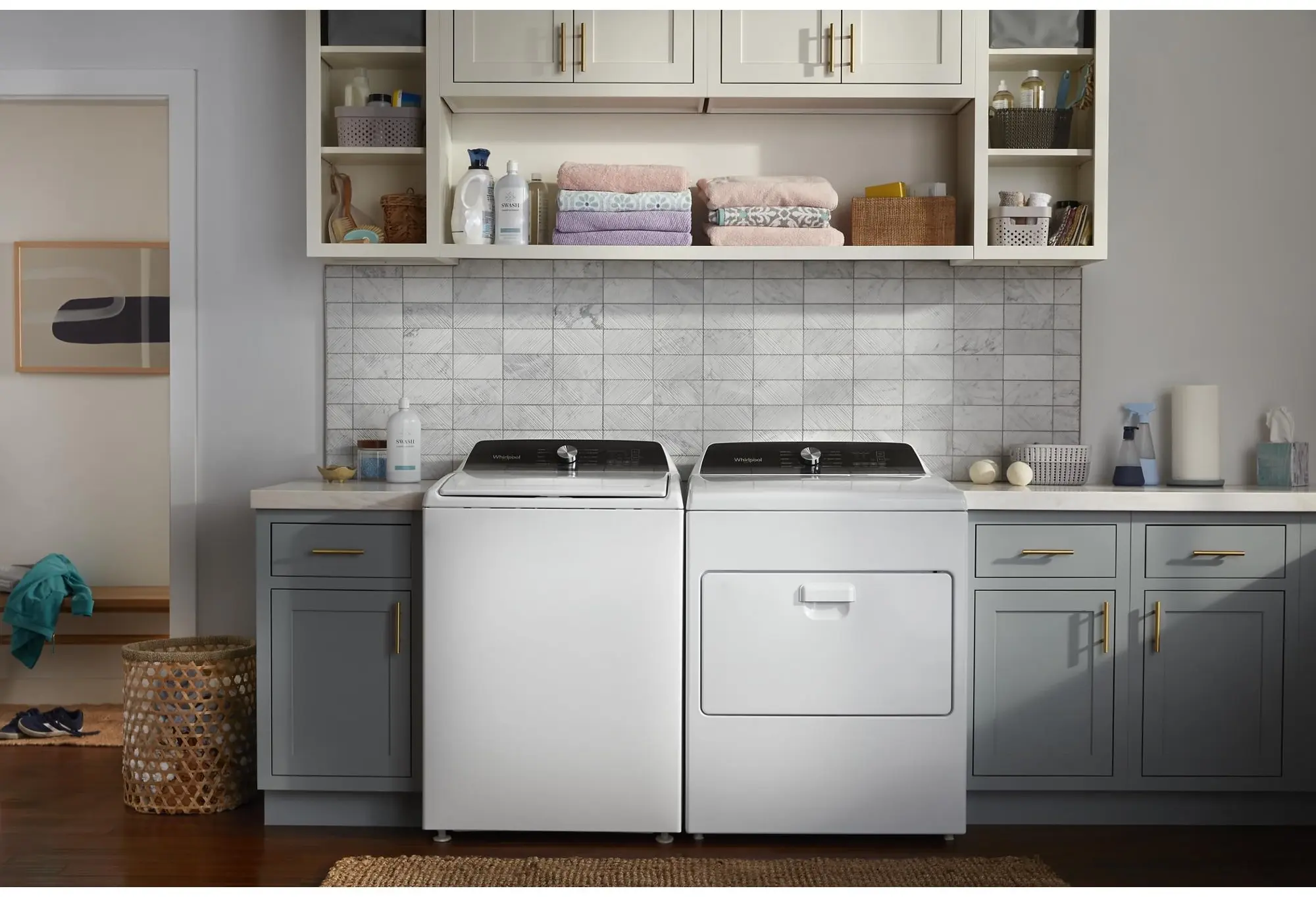 Whirlpool WGD500RLW 29 Inch Gas Dryer White | Plesser's Appliances