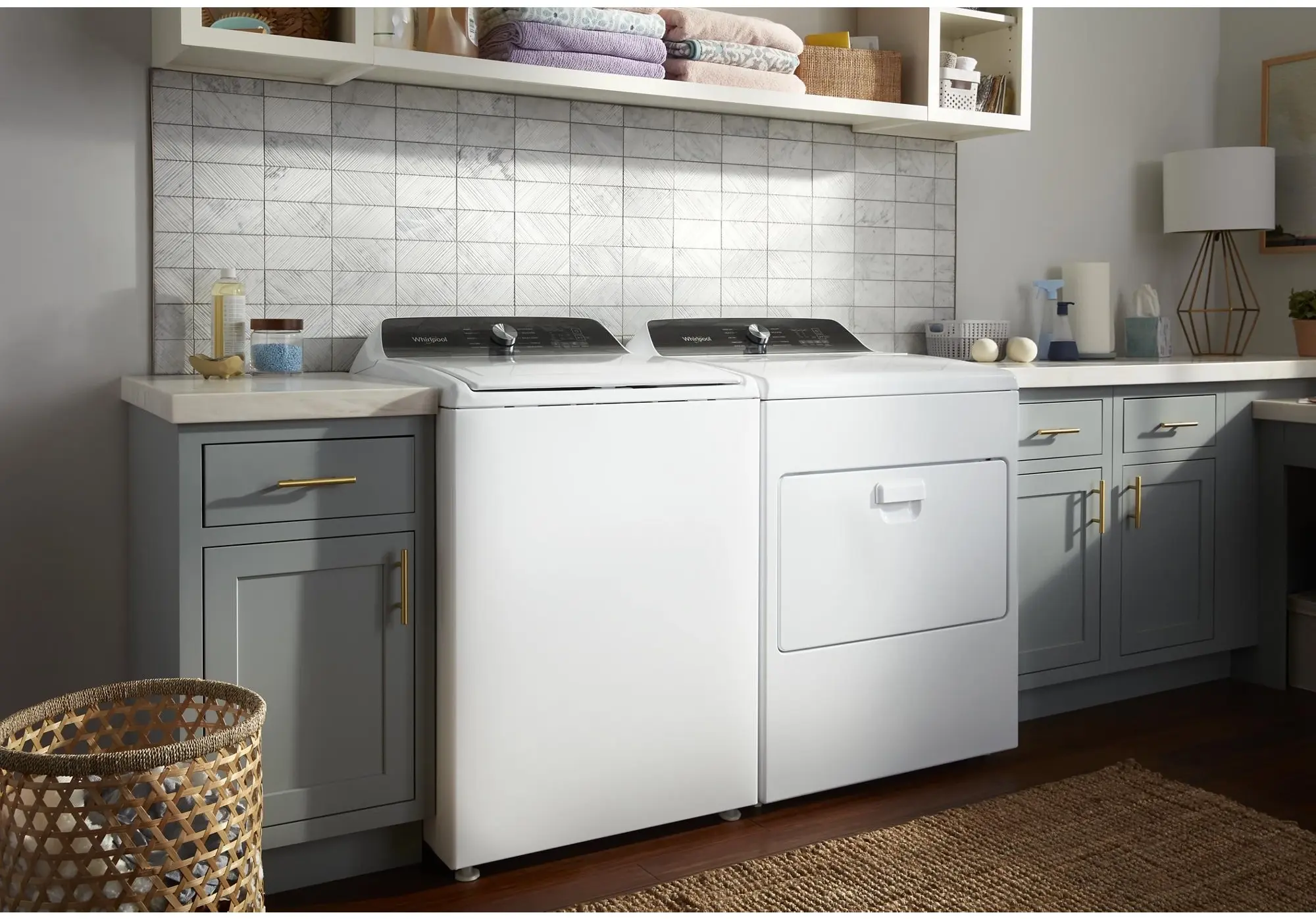 Whirlpool WGD500RLW 29 Inch Gas Dryer White | Plesser's Appliances